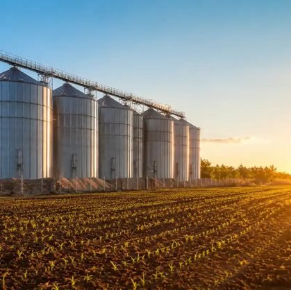 Brazilian grain storage silo